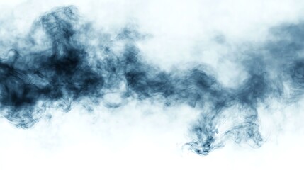 Obraz premium Abstract misty blue and white background with subtle soft blur, calming and modern