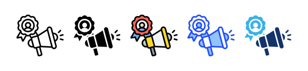 Brand Identity Icon Set With Multiple Style Collection