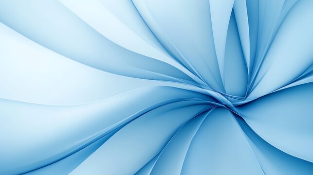 Abstract professional timeline graph in a corporate blue theme, business growth visualization