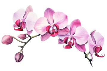 Orchid blossom flower plant.