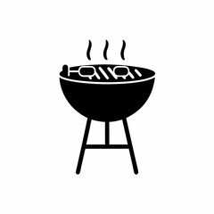creative details Barbecue Grill Icon vector illustration 