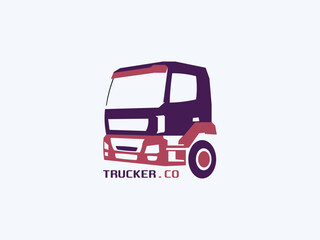 silhouette dump truck vector.