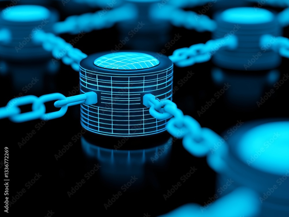 Poster global network security data protection strategies cybersecurity technology digital environment futu