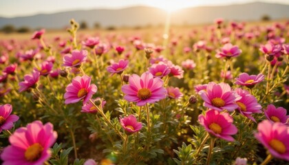 Everlasting flower Wild flower season is characterized by fields of vibrant colors as various species bloom