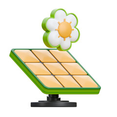 Solar Energy 3D icon