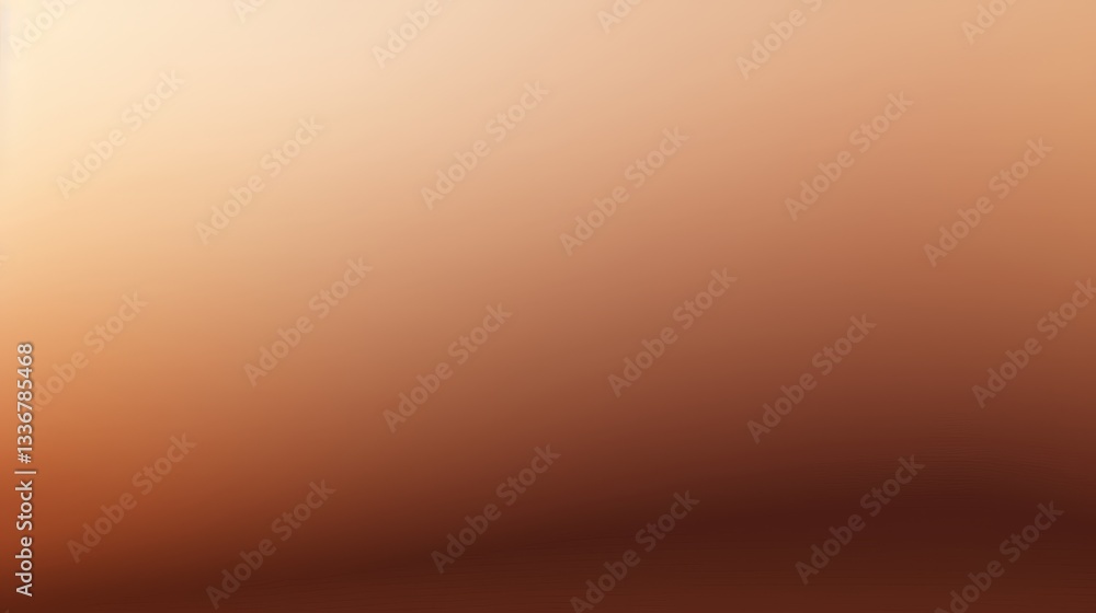 Poster a soft gradient of warm tones, transitioning from light to dark, creating a soothing and calming vis