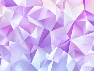 Fototapeta premium Shades of purple abstract polygonal geometric background. Abstract colorful geometric triangular pattern background. Abstract polygonal landscape. Abstract pastel triangle geometric pattern background