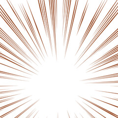 Naklejka premium Comic Speed Line