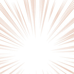 Obraz premium Comic Speed Line