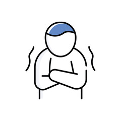 Trembling Vector icon