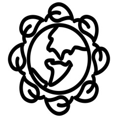 world icon vector illustration concept