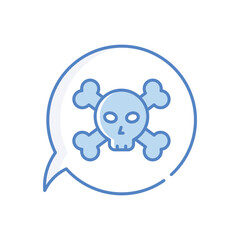 Fear Of Death Vector icon