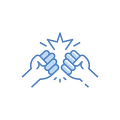 Conflict Resolution Vector icon