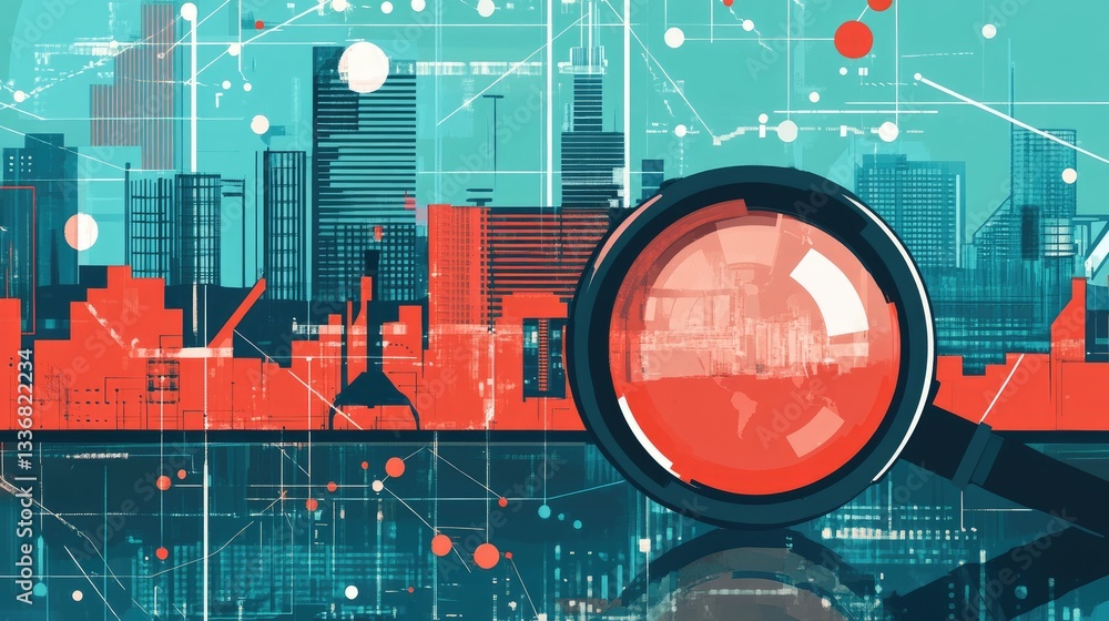 Poster digital audit trail showcasing historical quality control reports and metrics.