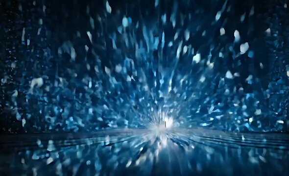 fiber optics background with lots light spots