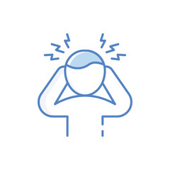 Anxiety  Vector icon