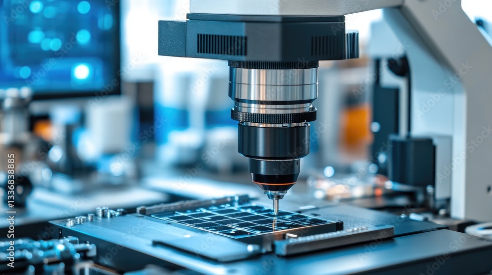 Aufkleber non-destructive testing laboratory with cutting-edge inspection technologies.
