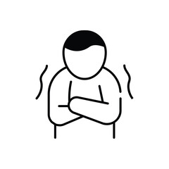 Trembling Vector icon