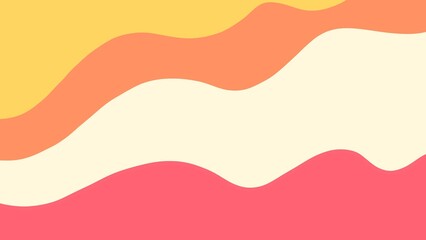 Cute pink and orange aesthetic background