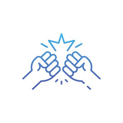 Conflict Resolution Vector icon