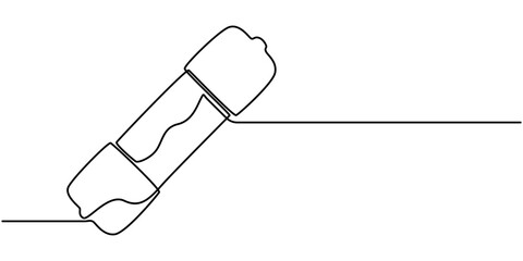 Electric fuse icon Flat outline fill, Electric fuse icon Vector flat thin line illustration, Electric fuse icon Outline vector symbol sign, Electrical fuse continuous one line drawing