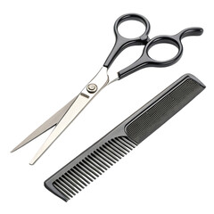 Hair Cutting Scissors & Comb