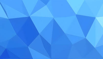 Obraz premium 다각형_미니멀_파란_그라데이션