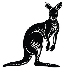 Adobe Illustrator Artwokangaroo design silhouette vector illustration
rk