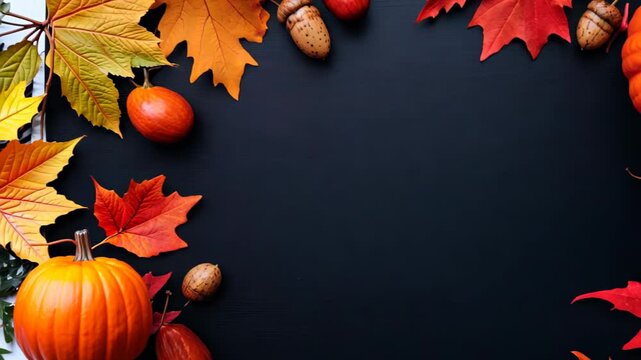 A stunning autumn display featuring vibrant pumpkins and colorful foliage. Perfect for celebrating the fall season with warm, inviting decor.