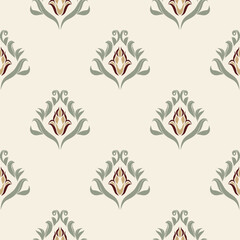 Motifs African boho paisley Floral Ikat pattern embroidery border. Ethnic ikat floral Ethnic Indian Pattern Ikat pattern Ethnic Pattern.Border indian floral Aztec embroidery border seamless patterns.