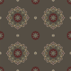 Motifs African boho paisley Floral Ikat pattern embroidery border. Ethnic ikat floral Ethnic Indian Pattern Ikat pattern Ethnic Pattern.Border indian floral Aztec embroidery border seamless patterns.