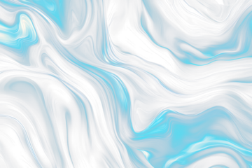 Abstract blue and black liquid swirls.