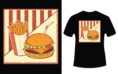 Celebrate World Hamburger Day in style with this fun and mouth-watering T-shirt design