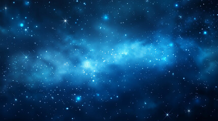 Stunning starry night sky with blue and cosmic hues for artistic backgrounds and space themes