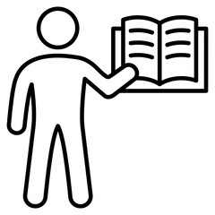 Instruction Outline Icon