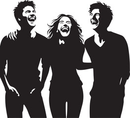 Group celebration vector