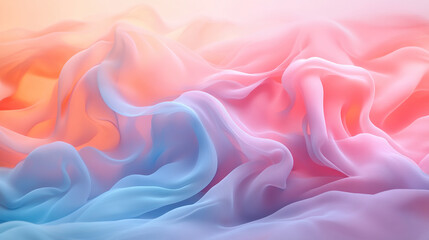Fototapeta premium Pastel Gradient Flow