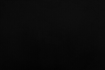 Texture of plastic with detailed surface in black, seen up close