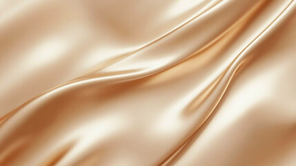 Obraz premium Elegant Draped Golden Silk Fabric Texture Background,