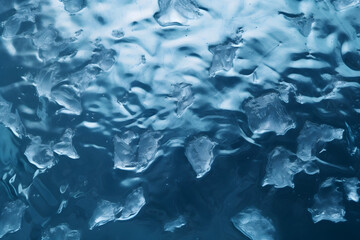 Obraz premium abstract watercolor background flowing water seamless pattern 