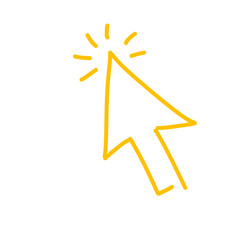 Mouse cursor hand finger
