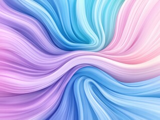Abstract swirling patterns of pastel colors creating a serene atmosphere