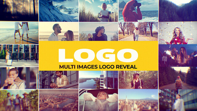 Multi Images Logo Reveal