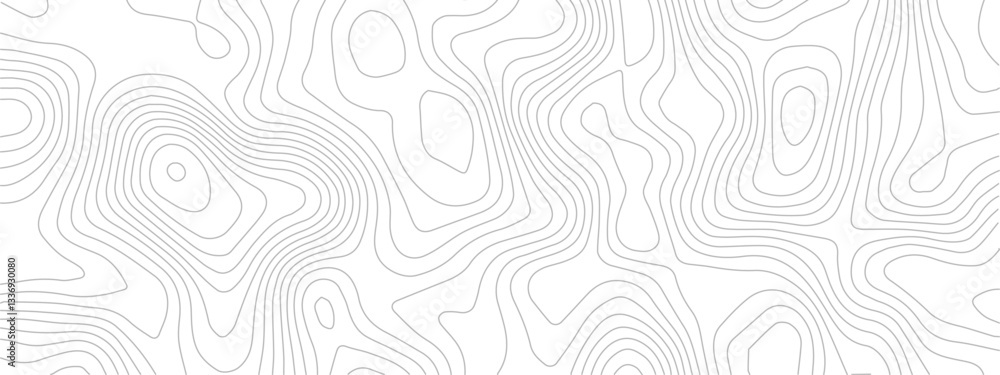 Aufkleber abstract topography pattern lines sea map area space geometric strip grid line topo map technology m