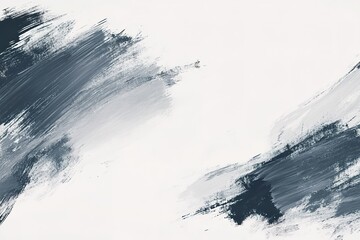 Abstract Blue and Gray Paint Strokes Background Texture for Design