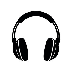 headphones isolated on white background