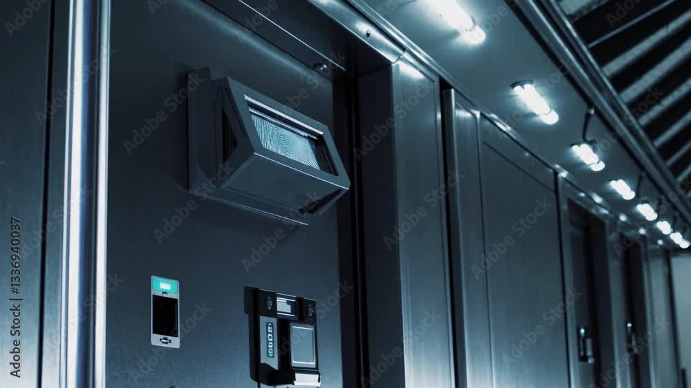 Poster advanced security door system featuring impenetrable design and state-of-the-art technology