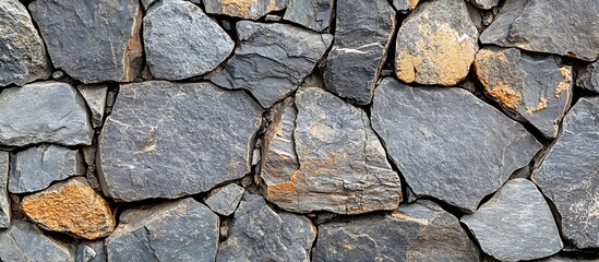 Gray stone wall texture background (2)