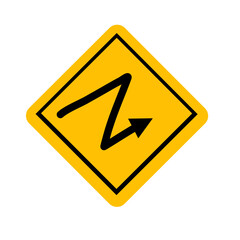 prohibition and information yellow traffic
