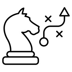 Strategy Outline Icon